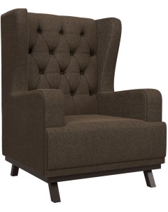 Кресло Джон Люкс рогожка коричневая 108485 Лига диванов