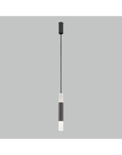 Подвесной светильник светодиодный с управлением смартфоном 50210 1 Axel LED черный жемчуг Eurosvet