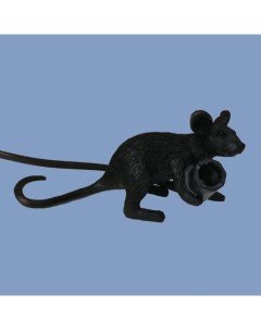 Настольная лампа Mouse Lying Черная 191633 22 Imperiumloft