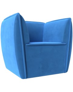 Кресло Бергамо велюр голубой 111980 Лига диванов