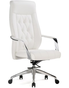 Компьютерное кресло Sarabi white satin chrome 15424 Woodville