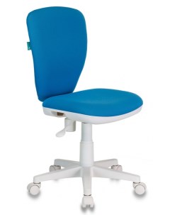 Кресло детское KD W10 голубой 26 24 крестовина пластик пластик белый Бюрократ