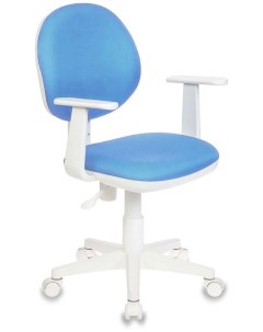 Кресло детское CH W356AXSN голубой 15 107 крестовина пластик белый Бюрократ