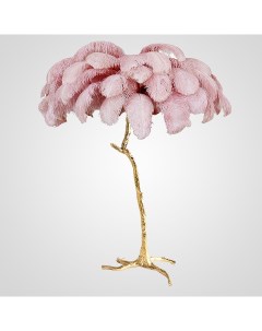 Торшер страусиные перья Feather Lamp A Modern Grand Tour розовый 189583 22 Imperiumloft