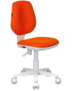 Кресло детское CH W213 оранжевый TW 96 1 крестовина пластик белый Бюрократ
