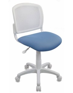 Кресло детское CH W296NX белый TW 15 сиденье голубой 26 24 сетка ткань крестовина пластик пластик бе Бюрократ