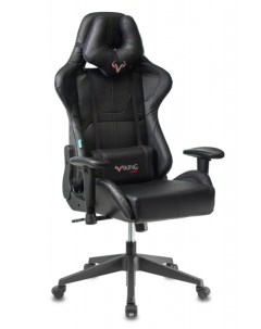 Кресло игровое VIKING 5 AERO Edition черный эко кожа с подголов крестовина пластик Zombie