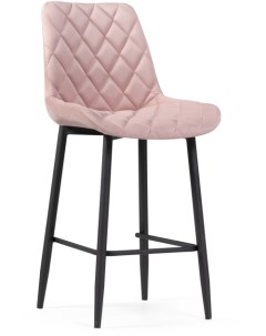 Полубарный стул Баодин К Б К розовый черный 517168 Woodville
