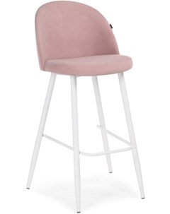 Барный стул Сондре пыльно розовый белый 464888 Woodville