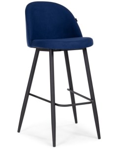 Барный стул Сондре темно синий черный 504192 Woodville