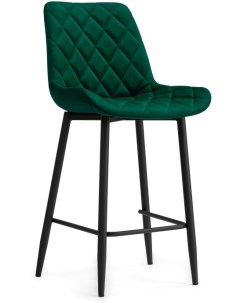 Полубарный стул Баодин Б К зеленый черный 517167 Woodville