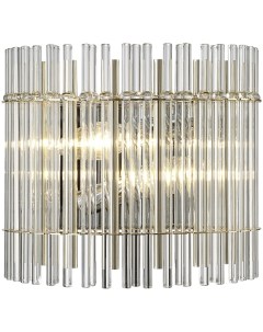 Бра AURELIO AURELIO AP2 GOLD CHROME TRANSPARENT Crystal lux