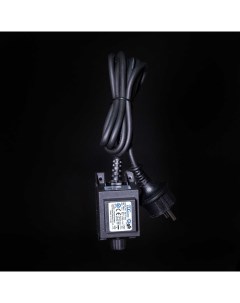 Трансформатор 9 6W для Силиконовых Нитей 24В до LED Провод Черный Каучук IP65 Cиликона 24В EA10 200L Laitcom