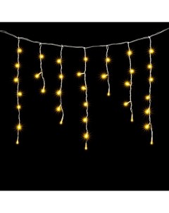 Гирлянда интерьера Бахрома 3,1 x 0,5 м Тепло-Белая 220В, LED, Провод Прозрачный ПВХ, IP54 PIL150-10-2WW Laitcom