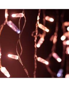 Светодиодная гирлянда ARD-EDGE-CLASSIC-2400x600-CLEAR-88LED-FLASH Rose Gold (230V, 6W) (, IP65) 031189 Ardecoled