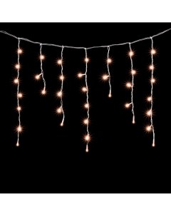 Гирлянда Бахрома 3,1 x 0,5 м Экстра Тепло-Белая 220В, LED, Провод Прозрачный ПВХ, IP54 PIL150-10-2EWW Laitcom