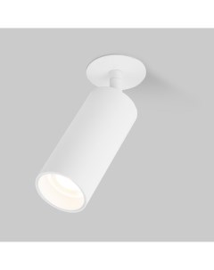 Точечный светильник встраиваемый белый 10W 4200K 25052 LED Diffe Elektrostandard