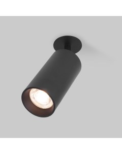 Точечный светильник встраиваемый черный 15W 4200K 25066 LED Diffe чёрный Elektrostandard