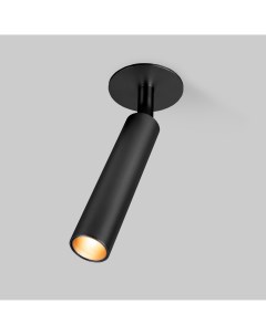 Точечный светильник встраиваемый черный 5W 4200K 25027 LED Diffe чёрный Elektrostandard