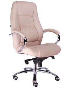 Компьютерное кресло для руководителя Kron экокожа кремовый Everprof