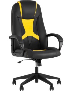Кресло игровое ST CYBER 8 черный желтый УТ000035039 Topchairs