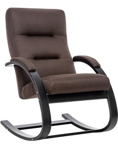 Кресло качалка Милано Венге ткань Malmo 28 Leset
