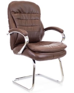 Компьютерное кресло Valencia CF экокожа коричневый Everprof