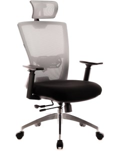 Компьютерное кресло сетка серый Everprof