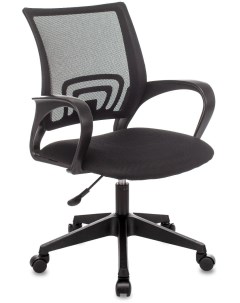 Кресло офисное сетка ткань черный Stool Group Topchairs