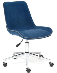 Кресло флок синий Tetchair