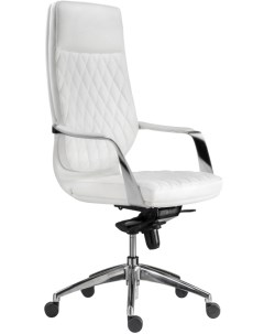 Компьютерное кресло Isida white satin chrome 15427 Woodville