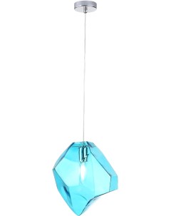 Подвесной светильник NUESTRO SP1 CHROME BLUE Crystal lux