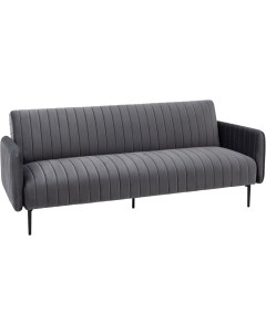 Диван прямой Дрезден велюр серый УТ000035918 Stool group