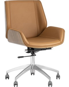 Кресло офисное коричневое Topchairs
