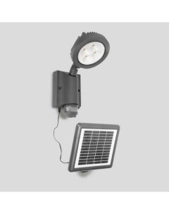 Настенный светильник уличный светодиодный на солнечных батареях с датчиком движения и освещенности S Oasis light