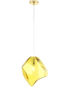 Подвесной светильник NUESTRO SP1 GOLD AMBER Crystal lux