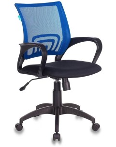 Кресло спинка сетка синий TW 05 сиденье черный TW 11 Stool group