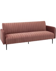 Диван прямой Дрезден велюр пыльно-розовый УТ000035920 Stool group