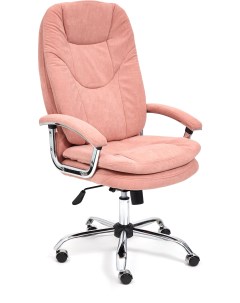 Кресло SOFTY розовый флок Tetchair