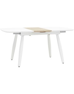 Стол вставка-бабочка обеденный Чикаго раскладной 120-160*90 белый УТ000002134 (прямоугольная столешница, 4 ножки) Stool group