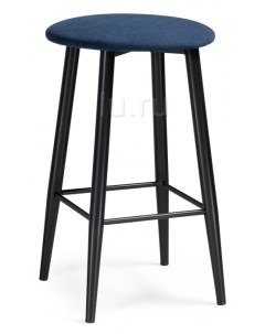 Полубарный стул Гангток темно синий черный матовый 469983 Woodville