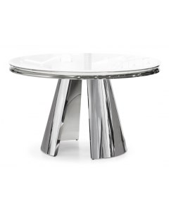 Стеклянный стол Bloss белый 15306 Woodville