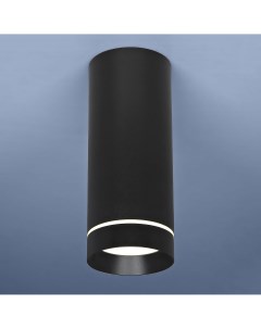 Светодиодный накладной светильник DLR022 12W 4200K черный матовый Topper Elektrostandard