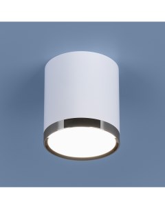 Светодиодный накладной светильник DLR024 6W 4200K белый матовый DL Elektrostandard