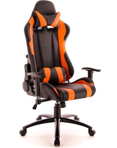 Компьютерное кресло игровое экокожа оранжевый Everprof