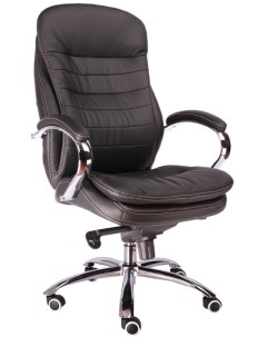 Компьютерное кресло для руководителя экокожа черный Everprof