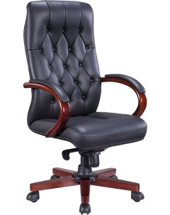 Компьютерное кресло для руководителя Кожа Черный Everprof