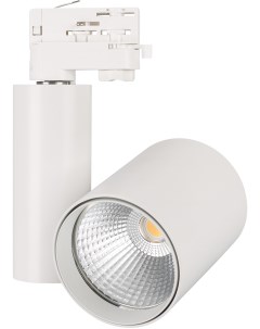Трековый светильник светодиодный LGD SHOP 4TR R100 40W Cool SP7500 Fish WH 24 deg IP20 Металл 3 года Arlight