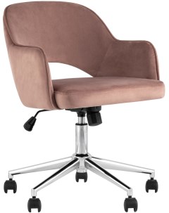 Кресло компьютерное Кларк велюр розовый УТ000025779 Stool group