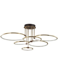 Потолочная LED люстра с ПДУ  кольцо Lumion